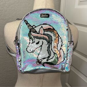 Justice Sequins Unicorn Statement Backpack